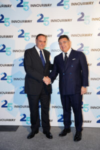 Celebrating Innovaway's 25th birthday with partners and colleagues